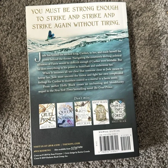 The Wicked King by - Fantasy Novel Book - Picture 2 of 3